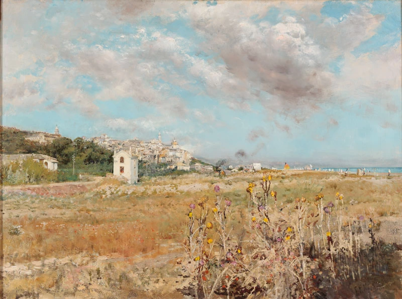 Francesco Paolo Michetti - La città di Francavilla al Mare